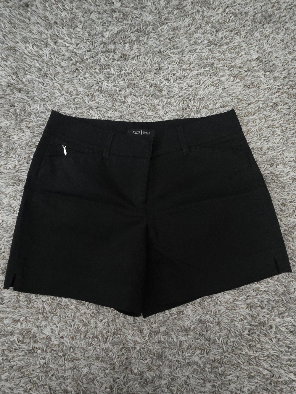 White House Black Market Black Tailored Dress Shorts